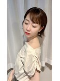 ギリギリ結べるレイヤー外はねボブ　［藤沢］