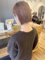 ヨハク 大阪梅田中崎町(yohaku)&nbsp;<18>切りっぱなしショート♪ブリーチ・メンズカットも人気