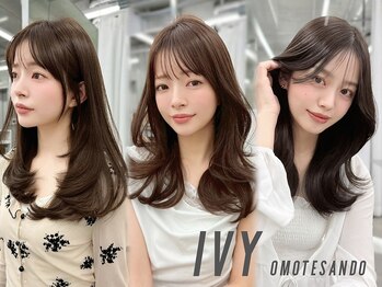IVY【表参道/韓国ヘア/髪質改善/レイヤーカット/顔周りカット/メンズカット】