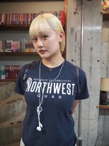 ワンダーヘアーグルーミング(WANDER Hair grooming)&nbsp;ブロンド　ボブ