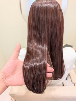 ブローノ(Blono)の写真/お手入れ簡単!毎日楽々!ダメージレスのストレート技術♪