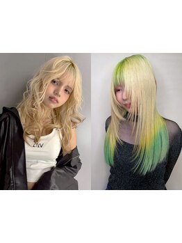 多彩なブリーチカラーが得意◎似合わせとトレンドをMixした新たなスタイルが高評価◎成人式前カラーも◎