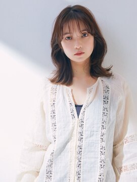 エトル バイ コムマティス 恵比寿駅前店(etre by comme Matisse) 小顔カット×透明感カラー[恵比寿駅/髪質改善/オリーブグレー]