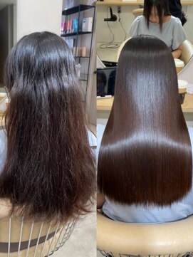 サンド 池袋(sand) 地毛風ストレート×艶髪ロング