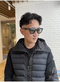 フェードセンターパーマ
