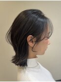 レイヤーボブ/レイヤーカット/韓国ボブ/顔まわり/銀座