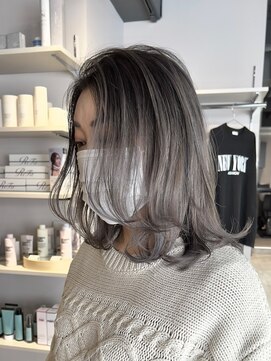 エレメント 五反田店(EREMENT) 着物/メルティカラー/似合わせカット/ウェーブミディアム/五反田