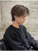 MEN’S HAIR/サーフカール/刈り上げセンターパート/太田