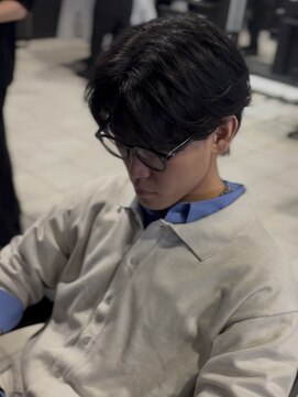 アウル 心斎橋(owl) センターパート/フェザーパーマ/ニュアンスパーマ/メンズパーマ