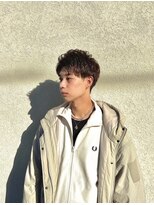 ヤスムラ(YASUMURA)&nbsp;刈り上げてすっきりアップバングスタイル【西宮北口】【理容室】