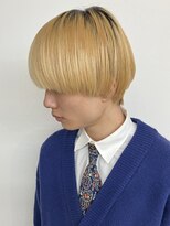 モリオフロムロンドン 松戸店(Morio from London)&nbsp;【メンズ 松戸 岩口】ハイトーンツーブロックマッシュショート