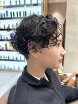 ピークアブー 原宿ハラカド(PEEK-A-BOO) ☆癖毛パーマナチュラルニュアンスショートカット原宿30代