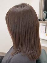ヘアアトリエ ナイン 岡部店(hair atelier nine)&nbsp;ダークパープル/ナチュラルショート/ミルクブラウン/夏/福島市