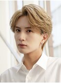 シースルーマッシュフェザーパーマラウンドマッシュ韓国マッシュ