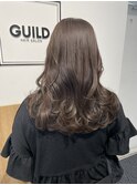 艶感ロングヘアで大人の上品スタイル