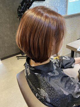 シャインヘアフラッペ 新百合ヶ丘2号店(Shine hair frappe) shine hair frapp　ナチュラルショートボブ