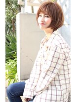 レウナ 外苑前(Reuna)&nbsp;小顔ニュアンスショート・お手入れも簡単なのが嬉しい