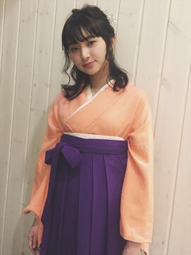 ネオリーブエム(Neolive em;) neolive em  卒業式 袴着付け ヘアセット