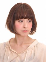 サラ ソージュ アチワ(SARA SO-JU ACHIWA) ハイライトの透明感で柔らかふんわりボブ