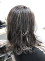リンクス(LINKTH) グレージュハイライトカラー☆シルバー系カラーもお任せください