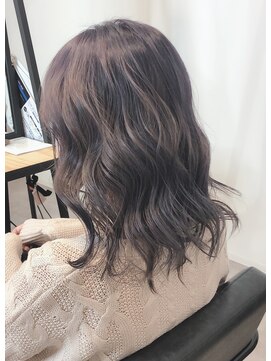 ナンバー(number+) 20代30代大人可愛い艶感ミルクティーベージュケアブリーチ