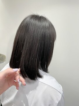 アッシュ 高円寺店(Ash) 制服にも似合う黒髪ロブ★★