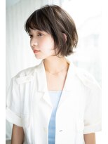 マグノリア オモテサンドウ(MAGNOLiA Omotesando)&nbsp;大人可愛いニュアンスショートボブ・・・HINATA