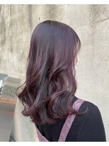 ボトムス(BOTTOMS)&nbsp;ブリーチ無しのラズベリーピンクカラー