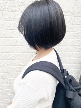 モリオ フロム ロンドン 成増店 【morio成増/玉井】 ショートボブ 暗髪