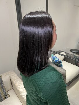 サルファ ヘアデザイン 名古屋 丸の内(S.ALPHA HAIR DESIGN) ナチュラルブローストレート