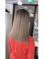 ラフ 難波店(LAFF)&nbsp;#黒髪#ボブルフ#ネビージュ#小顔#ワンレン