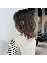 アフター(after) 大人中明度バレイヤージュ×レイヤー