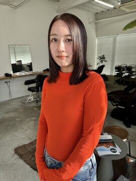 フィル(fil) ミディアムヘア/ベージュブラウン