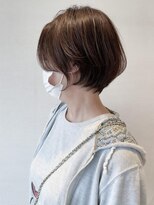 長めショートボブ
