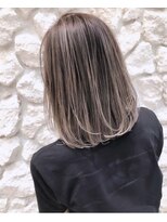 モアナ バイ ヘッドライト 駒沢大学店(Moana by HEADLIGHT)&nbsp;Moana【駒沢】#白髪ぼかしハイライト#ボブ#20代30代40代