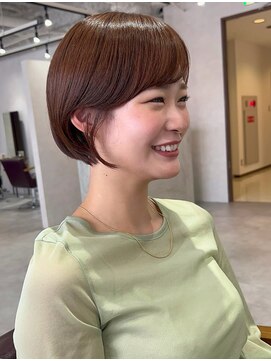 ソイデュエ 梅田(soi due) 初めての方にもおすすめ！丸みショートボブ