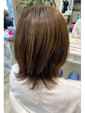 エフエフヘアー(ff hair) back style☆外ハネボブvol.823