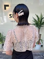 スミ(sumi)&nbsp;ハーフツイン×タイトアレンジ