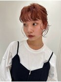 #顔まわり後れ毛　#前髪カール　#アレンジ