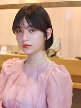 ラフ フロム ガーデン(Laf from GARDEN) ミニボブ/美髪/切りっぱなしボブ/フルバング