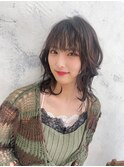 似合わせ／顔周りカット/レイヤースタイル/チグチ