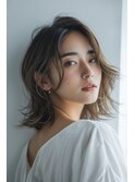 ミディボブ20代30代40代カットボブ白髪染め髪質改善/板橋赤羽