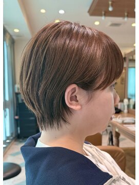 ロンド パルティール 大宮(Lond partir) 黒髪ボブルフネビージュ小顔ワンレンスペインカール大宮