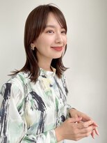 くびれミディアムヘア*ミディアムレイヤー*30代40代50代 3