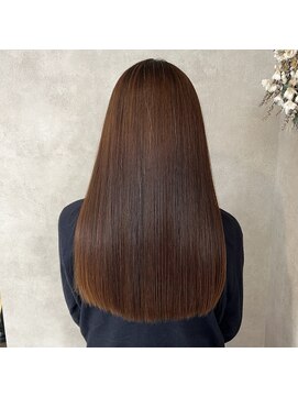 メルバイグラフ 梅田(mel by GRAFF) 「縮毛矯正で叶える理想のストレートヘア」