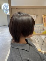 クルム(KURUMU)&nbsp;ダウンパーマ×ウルフ