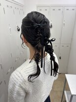 アッシュ 下北沢店(Ash) ツインポニーアレンジ