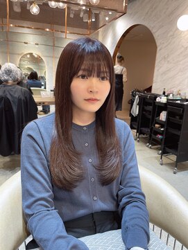 ロンド エスポワール 錦糸町(Lond espoir) ウェーブミディアムメルティカラー×レイヤーカット韓国[錦糸町]