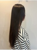 ロング/艶髪/縮毛矯正/ナチュラル