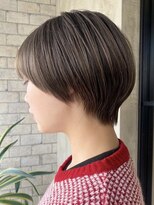 ラーサ(LaHzA)&nbsp;大人ショートボブ丸みショートカットマッシュショート前髪あり